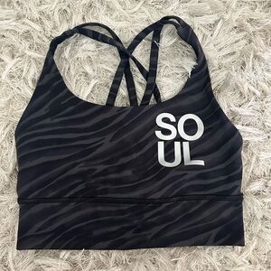 soul cycle lululemon size 2 bra
